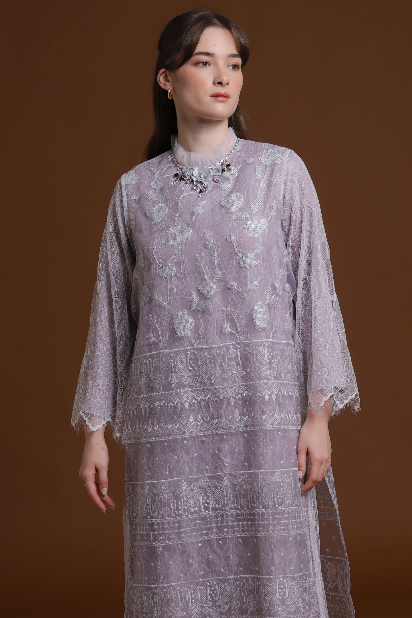 Brave - Lilac Maxi Dress
