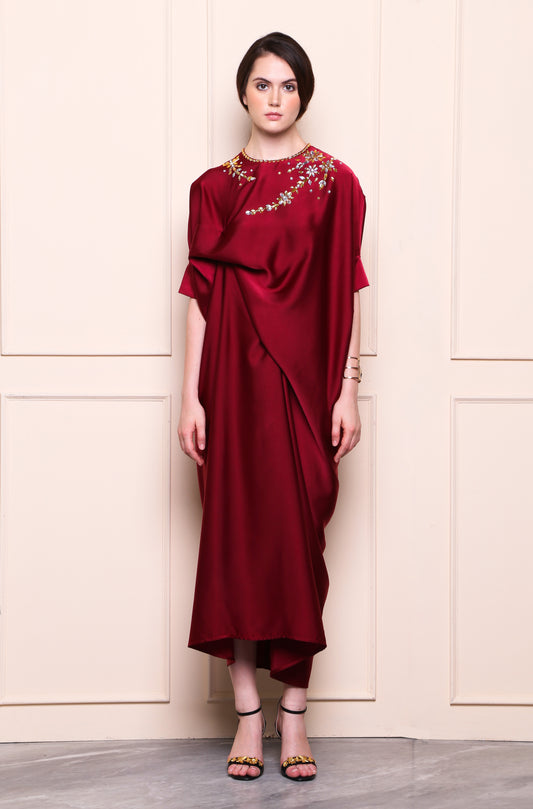 Wise - Maroon Kaftan