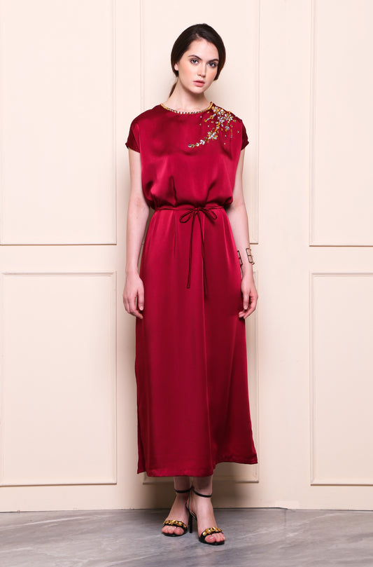 Pure - Maroon Kaftan