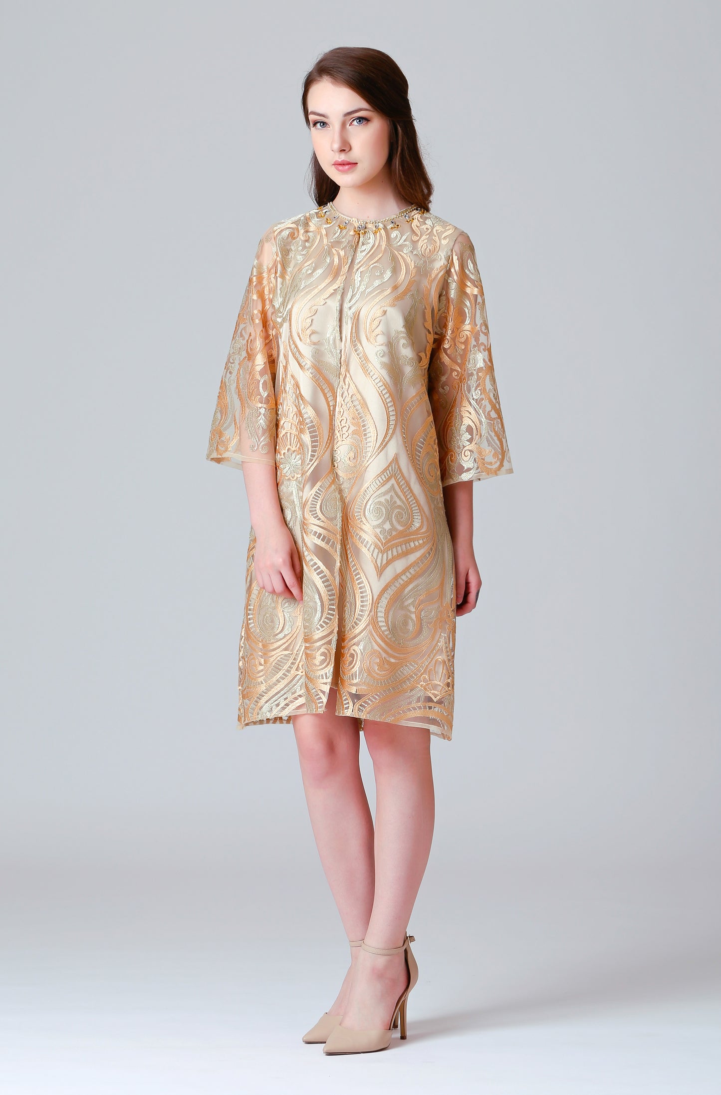 Fearless - Soft Gold Dress